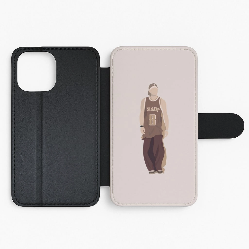Smooth Pattern Jersey Flip / Wallet Phone Case