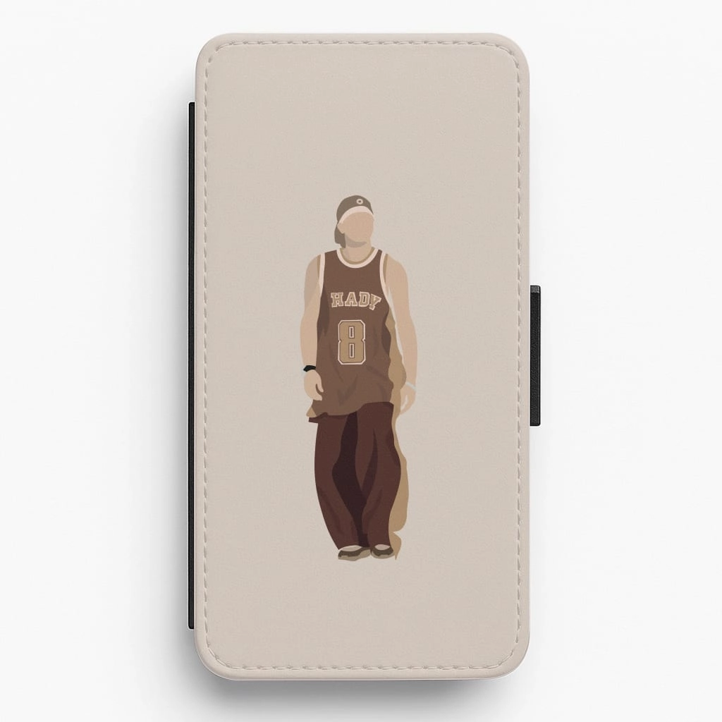 Matte Shield Layer Jersey Flip / Wallet Phone Case