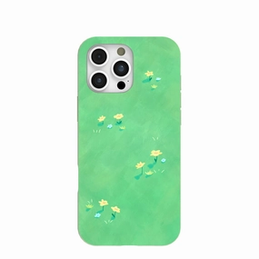 Protective cover Durable Finish Sage Green Green Fields iPhone 16 Pro Max Case