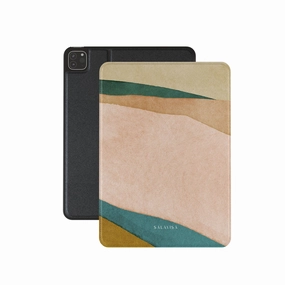 Pink Tranquil Mist iPad Case lightweight folio cover