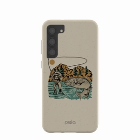 London Fog The Fisherman Samsung Galaxy S23 (Plus) Case Soft Protection Modern Edge