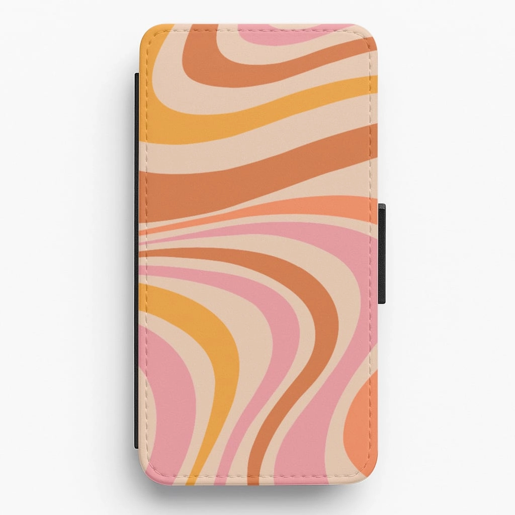 Colourful Abstract Pattern III Flip / Wallet Phone Case Lightweight Shell