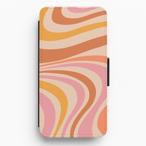 Colourful Abstract Pattern III Flip / Wallet Phone Case Lightweight Shell