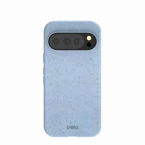 Powder Blue Google Pixel 10/10 Pro Case Frosted surface Glossy Texture Layer