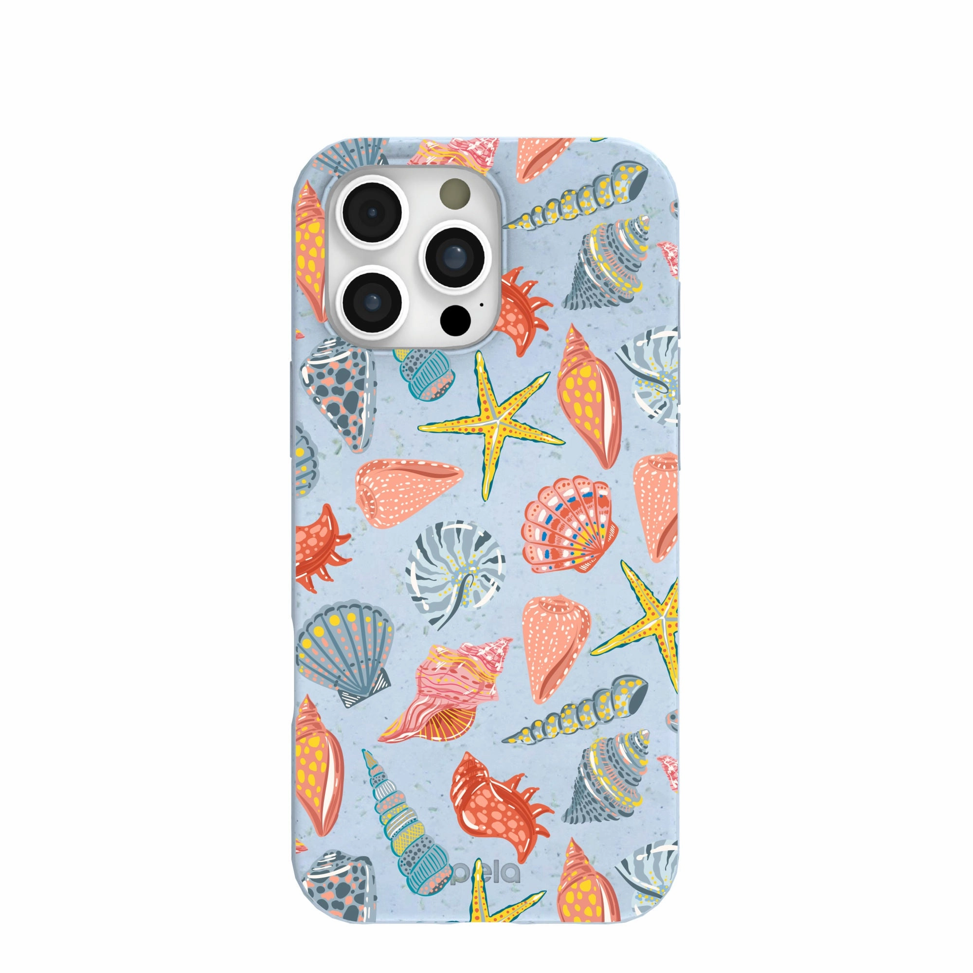 Vibrant Finish Luxury Surface Powder Blue Mermaid Finds iPhone 16 Pro Max Case