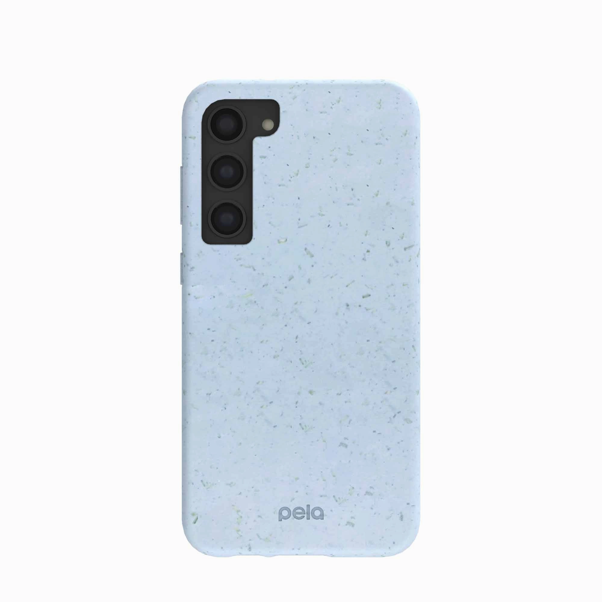 Refined Texture Powder Blue Samsung S23 (Plus) Phone Case