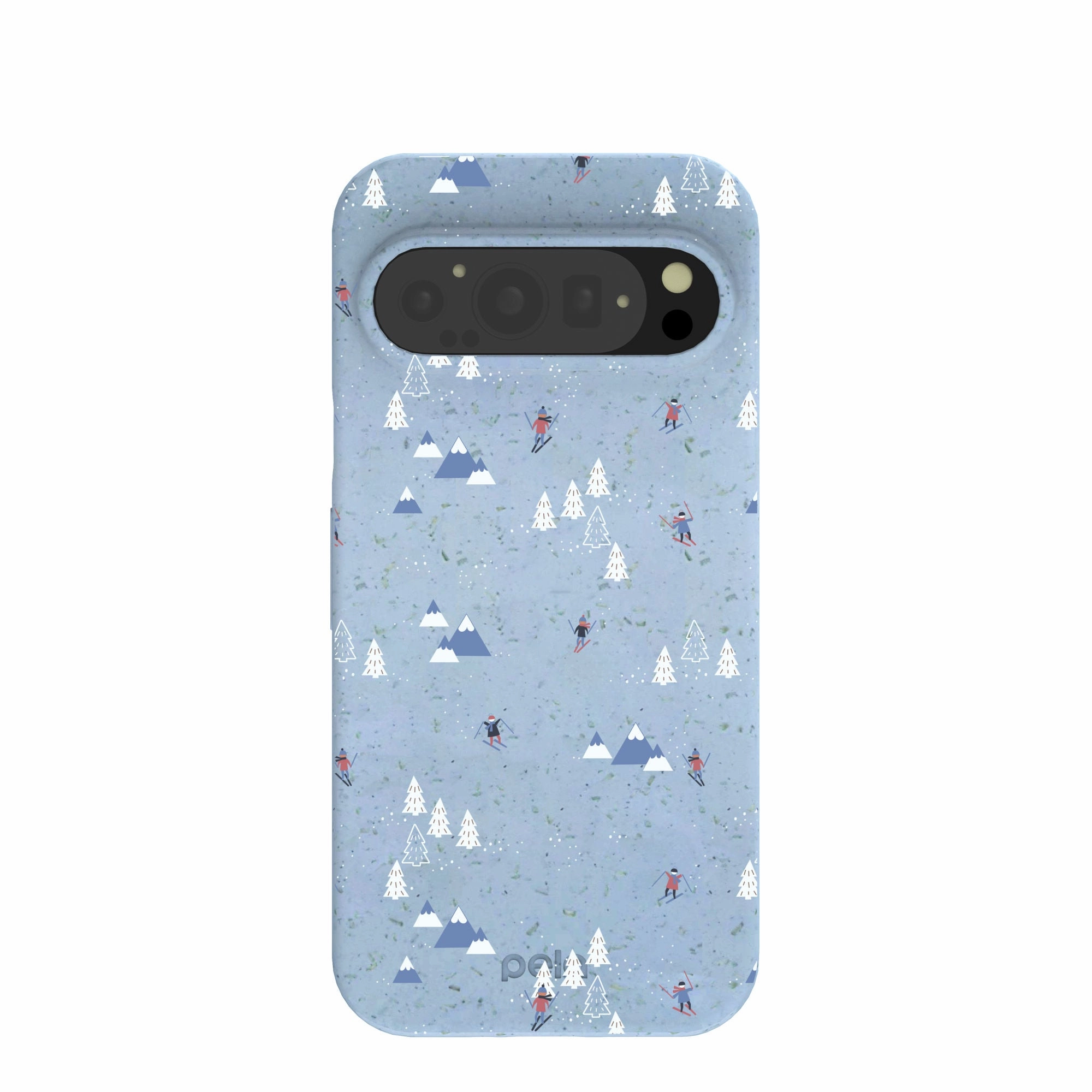 Powder Blue Ski Pass Google Pixel 9/9 Pro Case Ultra light Rugged Build