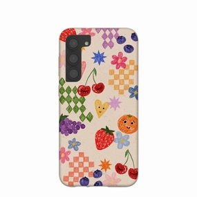 Seashell Pencil Doodles Samsung Galaxy S23 (Plus) Case Smooth Surface