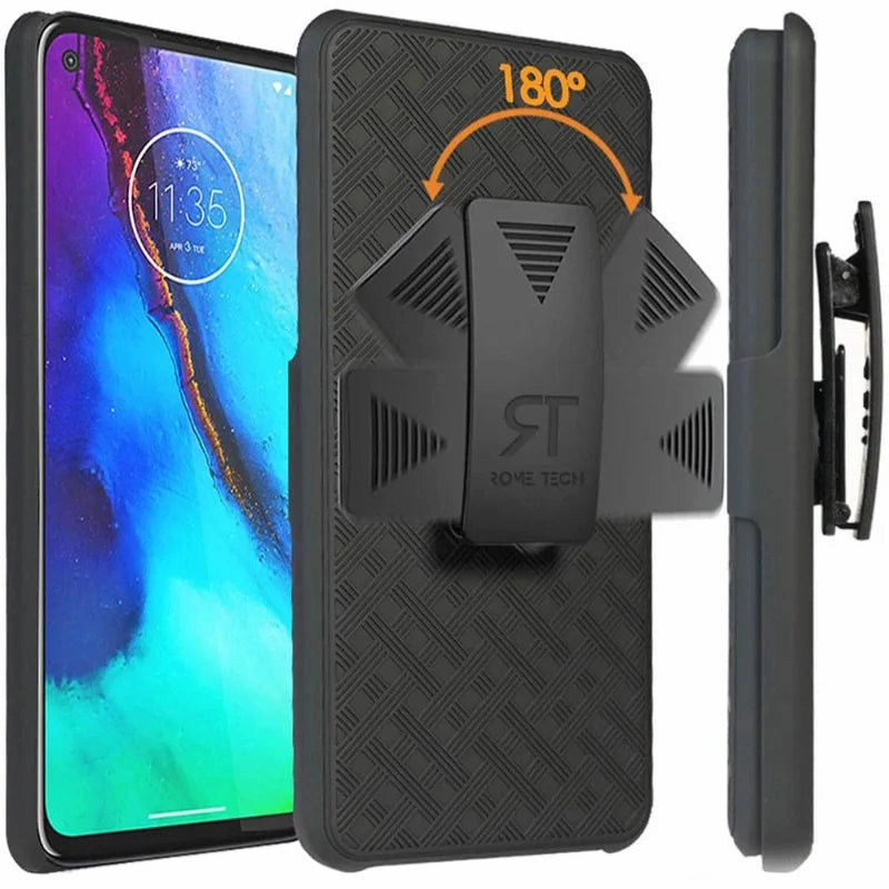 Shock absorption Comfort Accessory Motorola Moto G Stylus (2020) Belt Clip Holster Phone Case