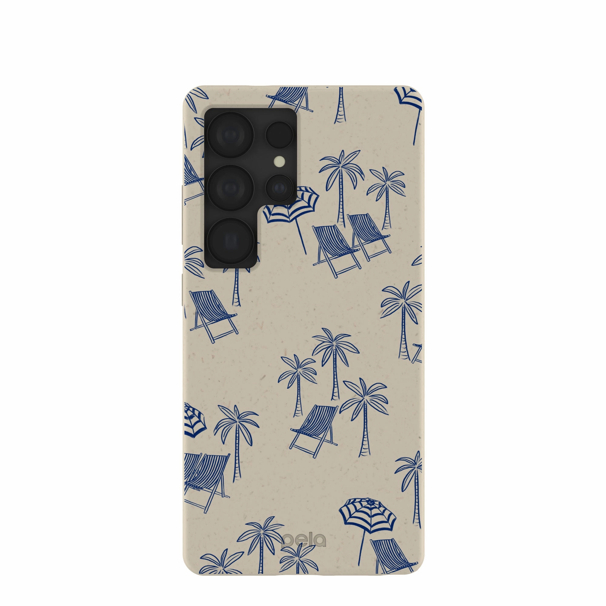 London Fog Coastal Lounging Samsung Galaxy S25 Ultra Case Minimal Texture Premium Grip
