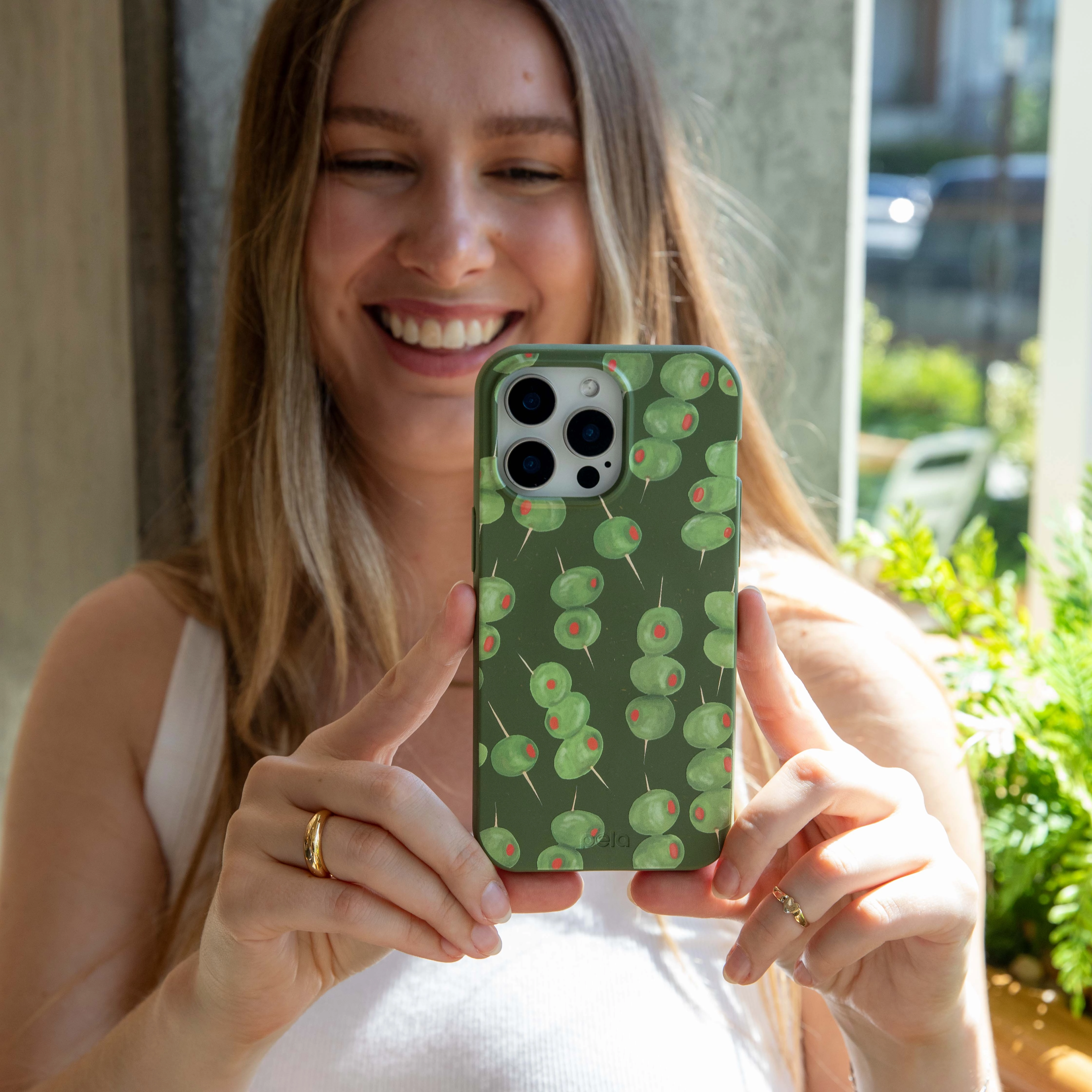 Forest Floor Olive Hour iPhone 17 Pro Max Case Drop Protection