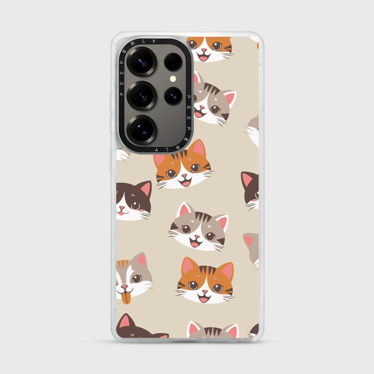 Clear Back Pretty Kitty Signature