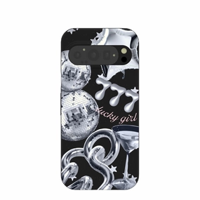 Soft Protection Layer Black Cosmic Luck Google Pixel 9/9 Pro Case