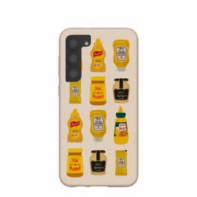 Seashell Mustard Fan Samsung Galaxy S23 (Plus) Case Functional Design