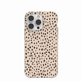 Ultra Thin Rugged Grip Seashell Cheetah iPhone 14 Pro Max Case