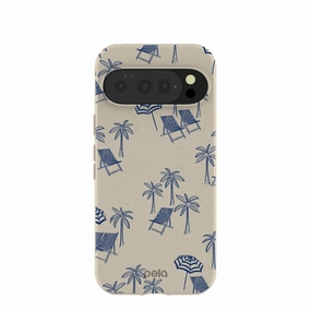 Stylish Look Light Finish London Fog Coastal Lounging Google Pixel 10/10 Pro Case