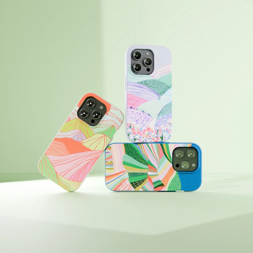 Matte Coating Trendy Pattern Seashell Chromatic Peaks iPhone 17 Pro Max Case