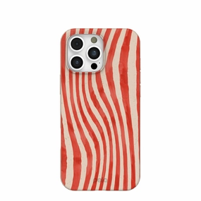 Seashell Big Top Stripes iPhone 16 Pro Max Case custom design