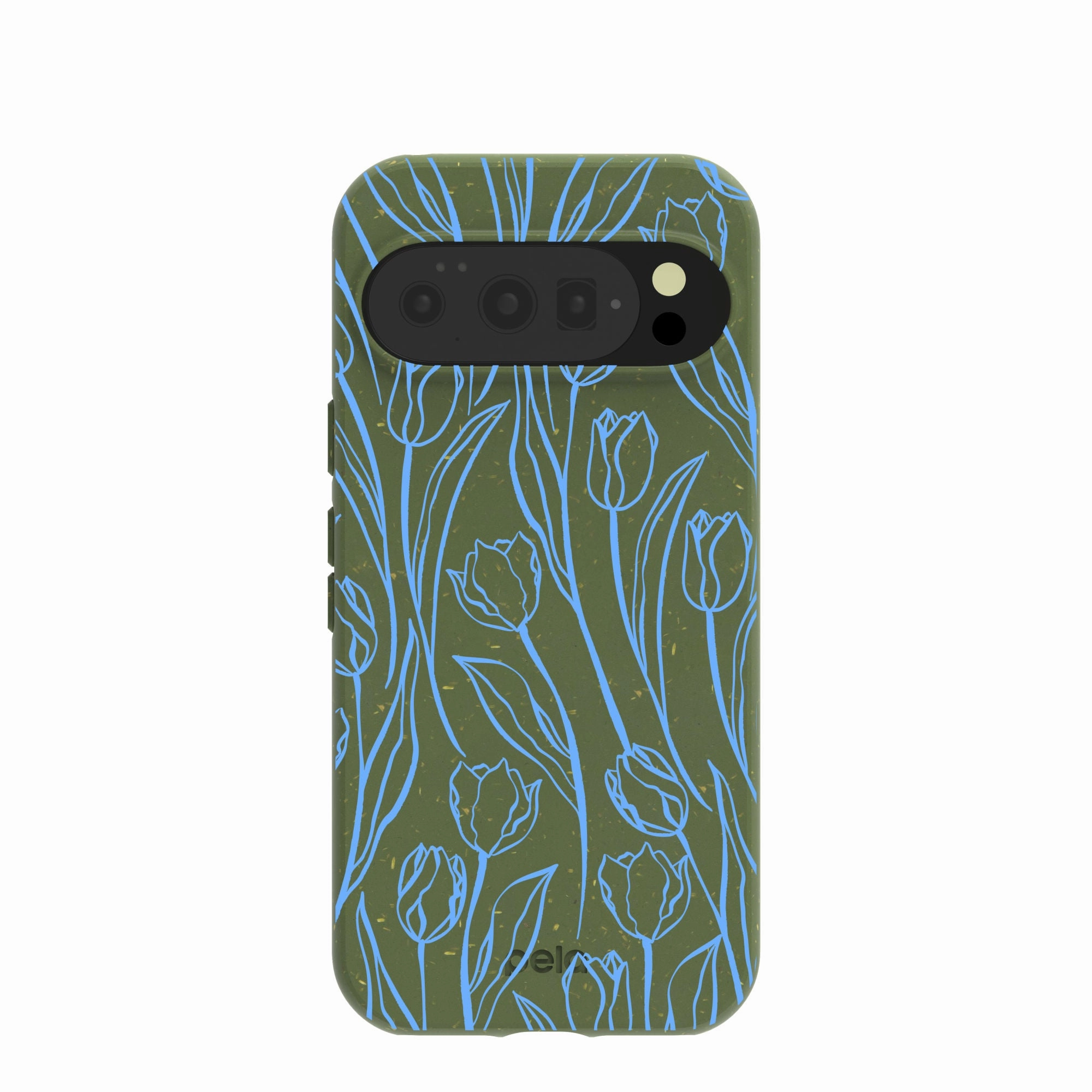 Hybrid Texture Protective Pattern Forest Floor Tulip Dreams Google Pixel 10/10 Pro Case