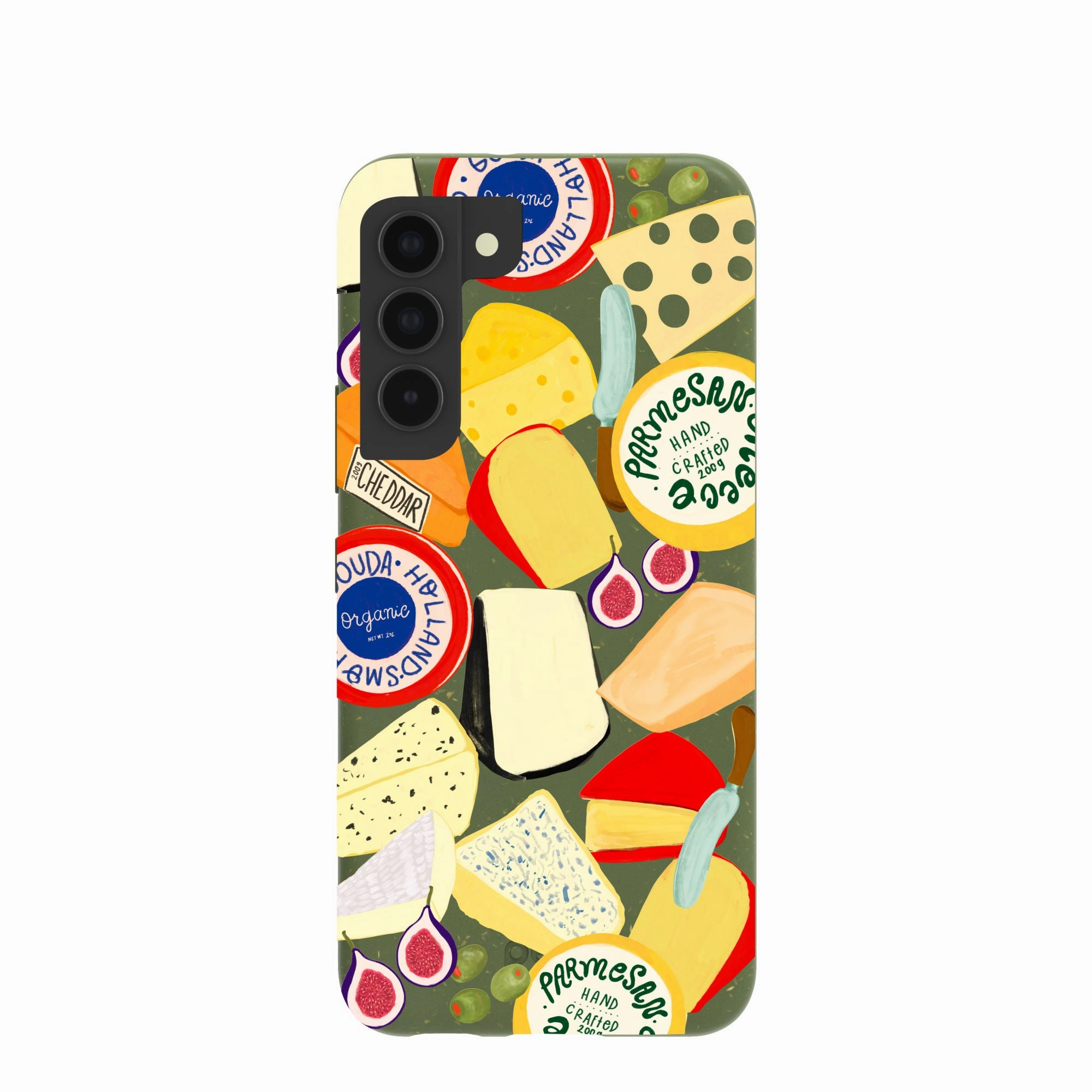 Forest Floor Cheese Spread Samsung Galaxy S22 Case Minimal Frame