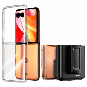 Battery Belt Clip Holster for Motorola Razr 50 Ultra / Razr  (2024) Durable Design