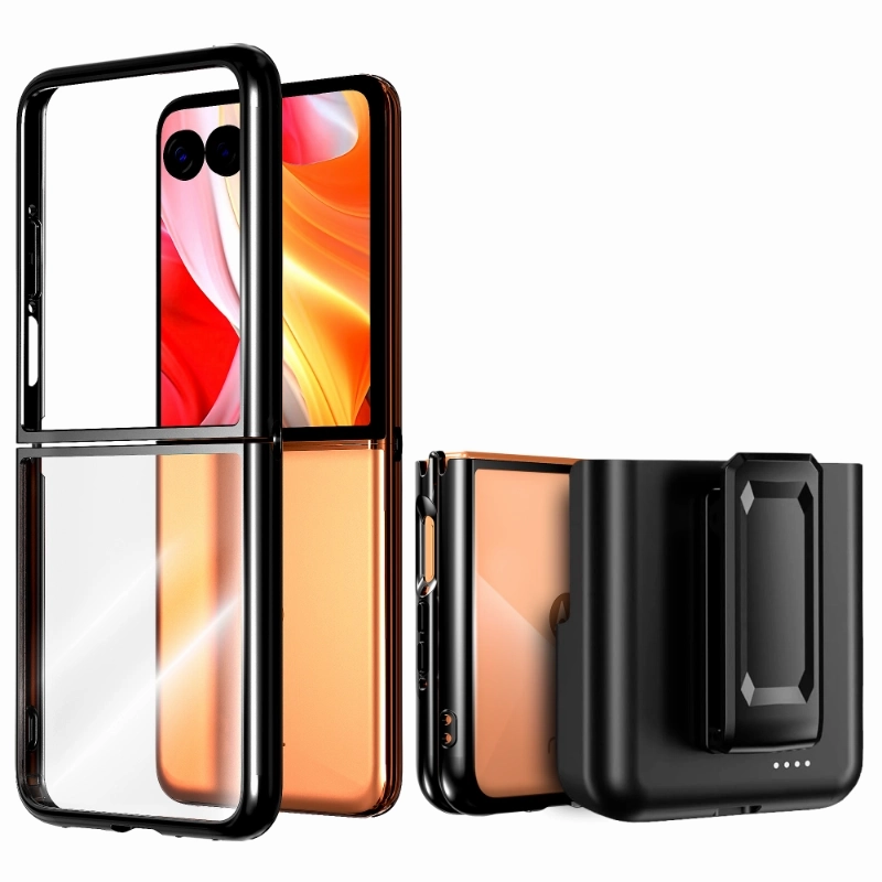 Battery Belt Clip Holster for Motorola Razr 50 Ultra / Razr  (2024) Matte Surface Design Refined Protection