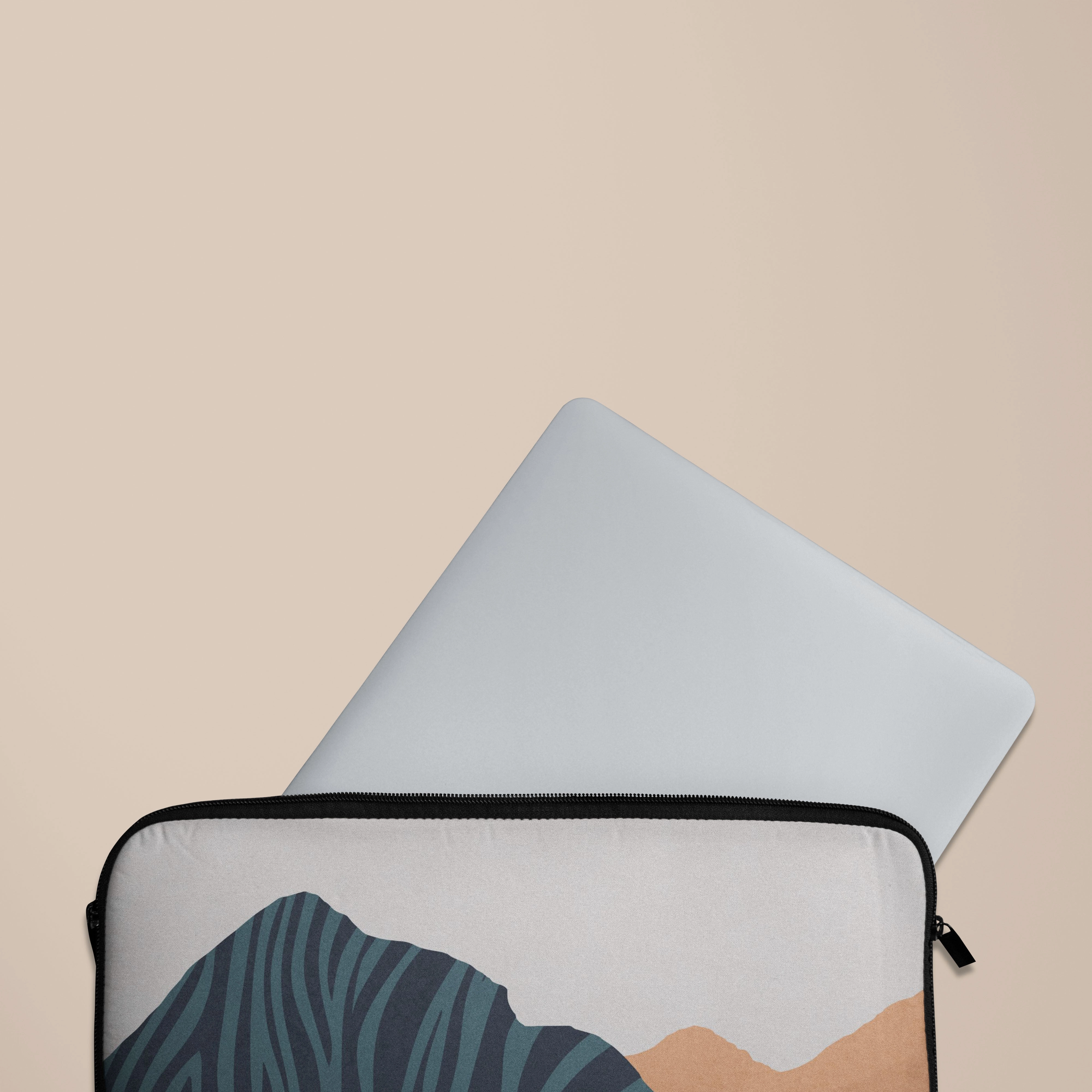 Pale Tranquility Laptop Sleeve Premium Look Premium Pattern Design