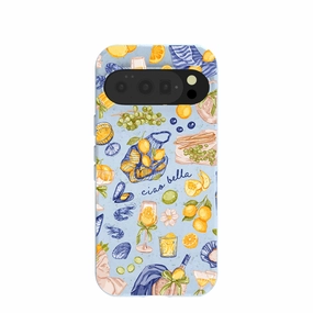 Rugged Grip Powder Blue Ciao Bella Google Pixel 10/10 Pro Case