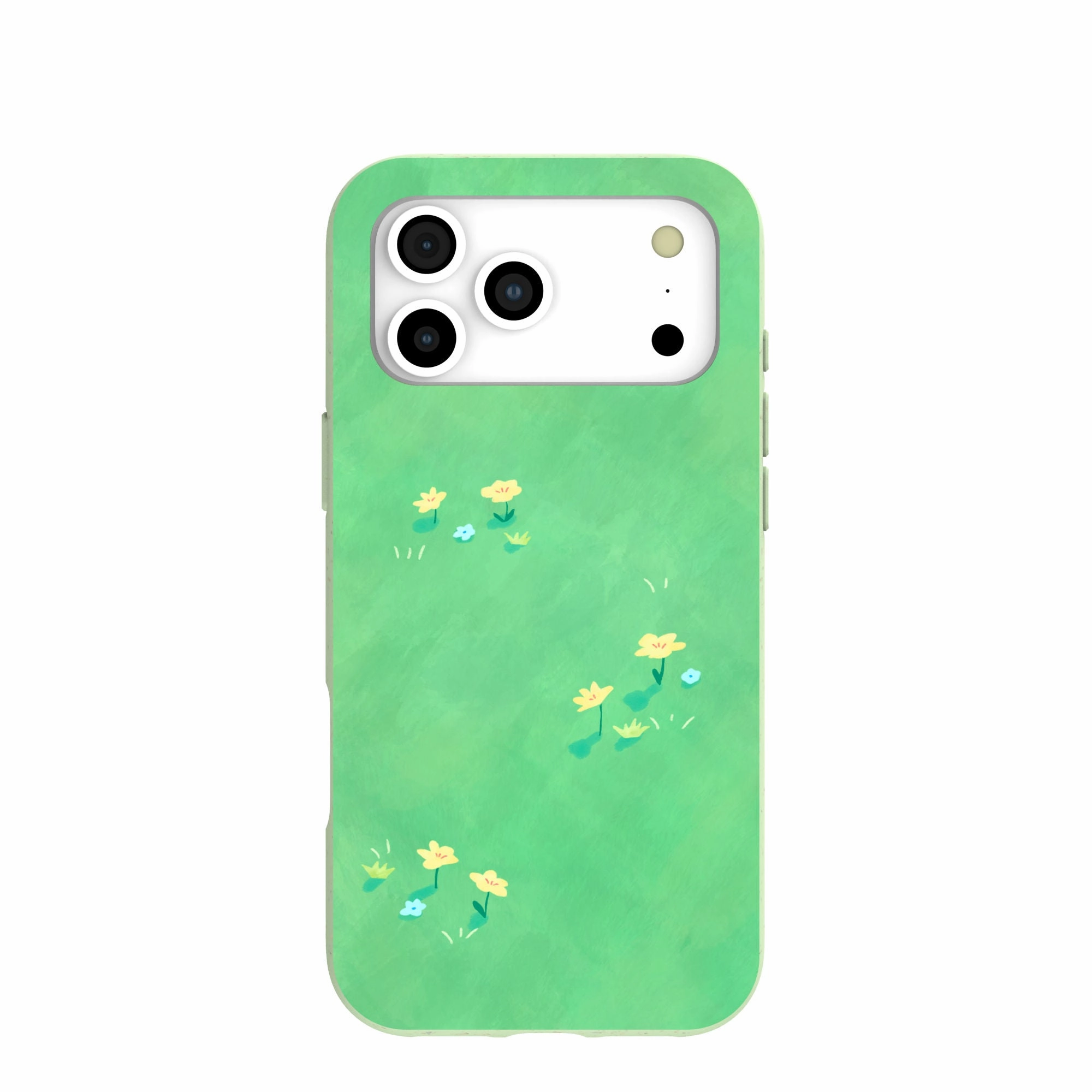 Drop Defense Textured Surface Sage Green Green Fields iPhone 17 Pro Max Case