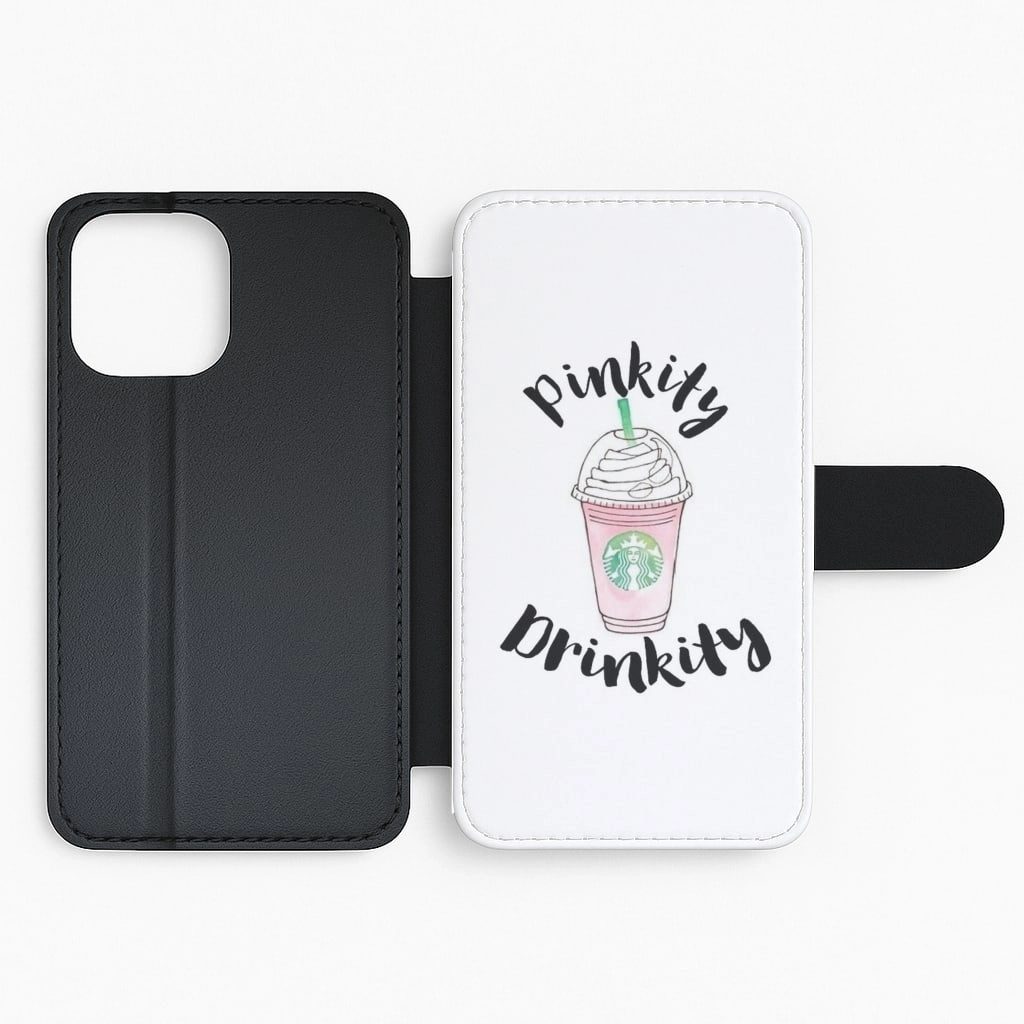 Elegant Accent Protective Gear Pinkity Drinkity - James Charles Flip / Wallet Phone Case