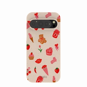 Seashell Iconic Love Google Pixel 9/9 Pro Case Protective Layering Smooth Grip Layer