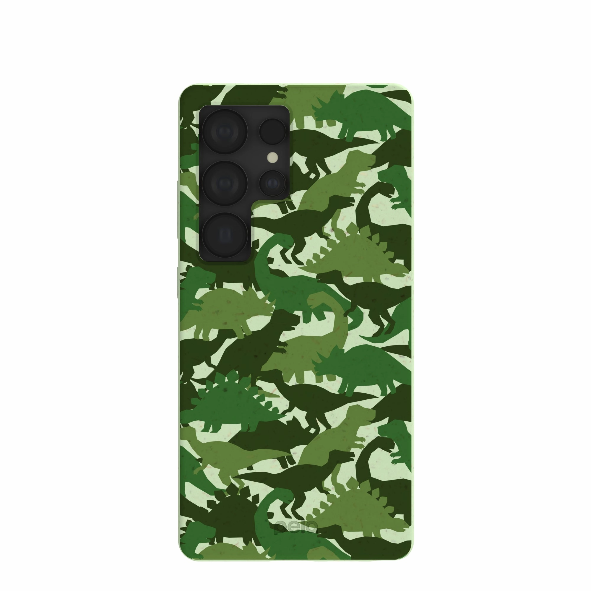 Soft Feelings Sage Green Dino Camo Samsung Galaxy S25 Ultra Case