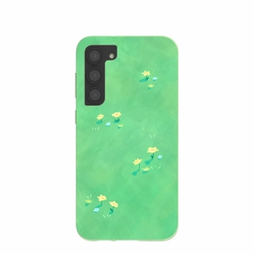 Sage Green Green Fields Samsung Galaxy S23 (Plus) Case Creative Pattern