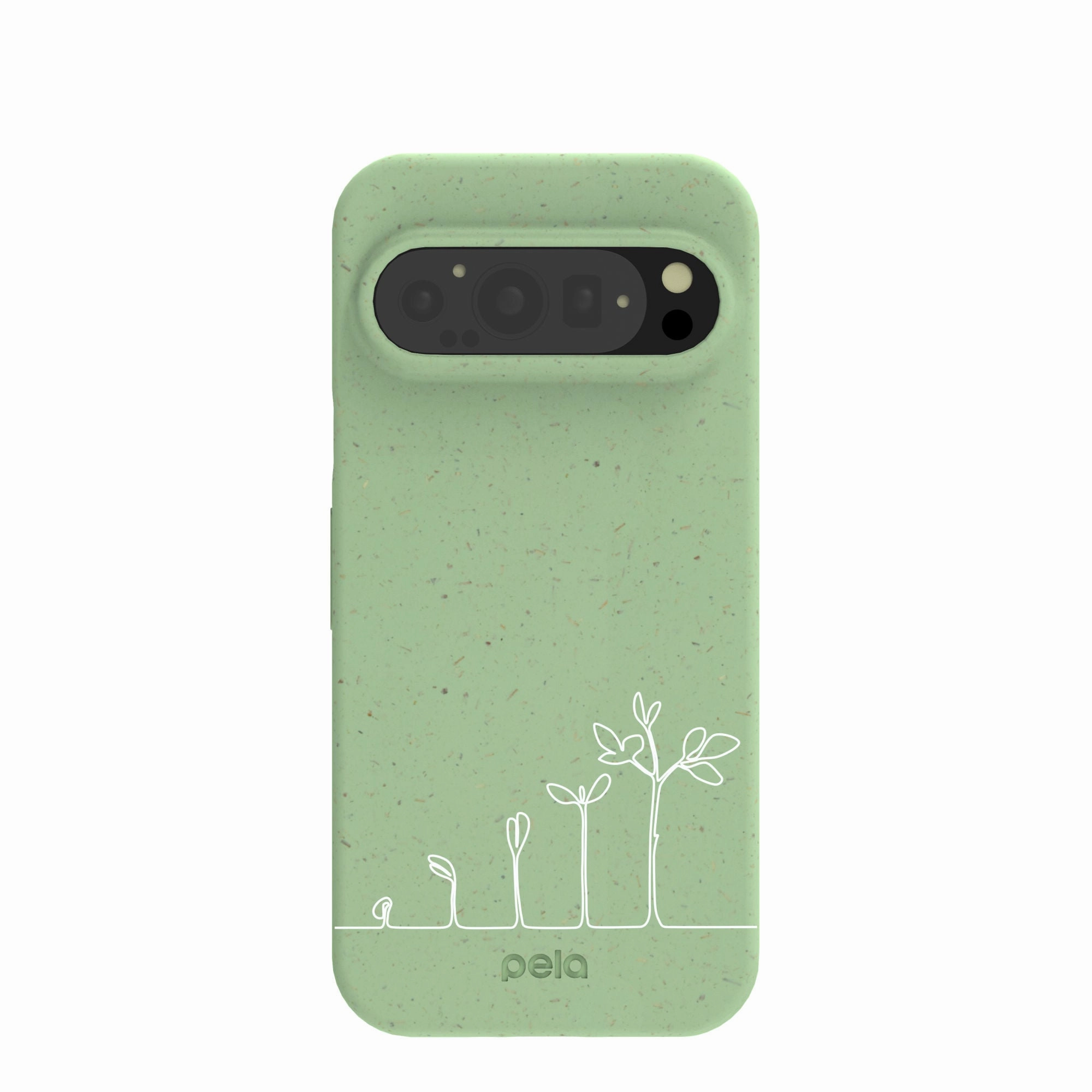 Sage Green Grow and Flourish Google Pixel 9/9 Pro Case Creative Artwork Ergonomic Texture