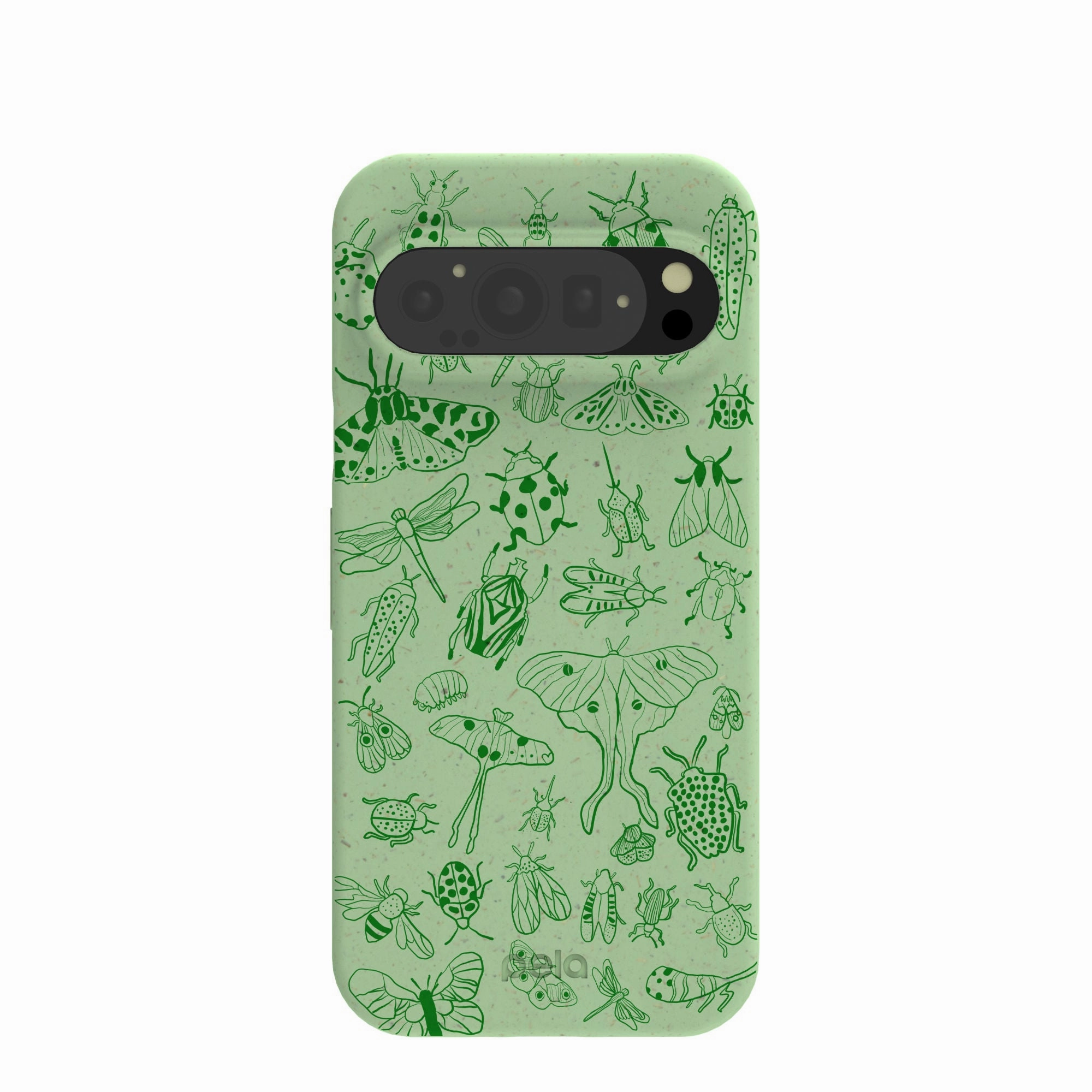 Lightweight texture Stylish Choice Sage Green Linear Entomology Google Pixel 9/9 Pro Case