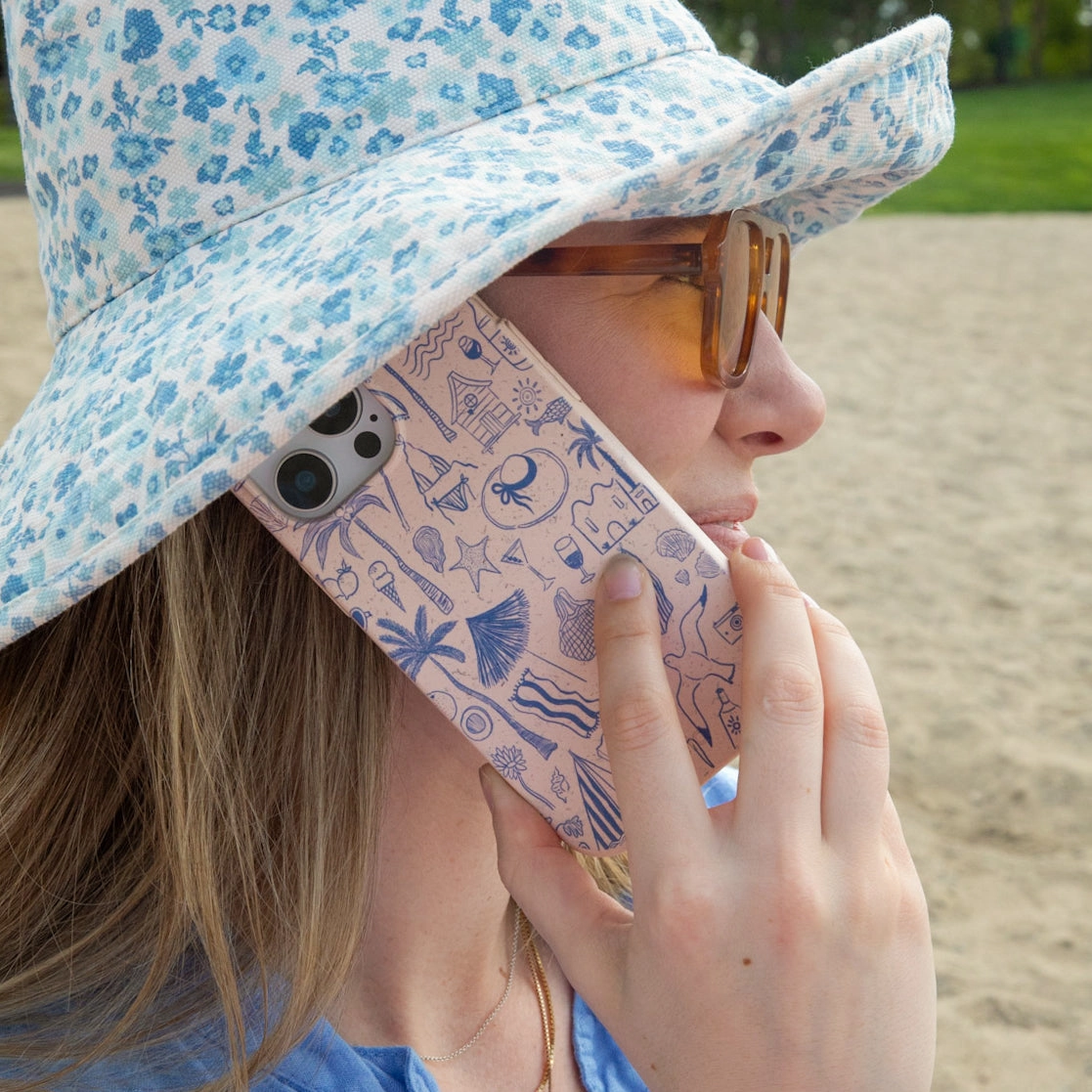 Smooth Coating Seashell Salted Ink iPhone 17 Pro Max Case