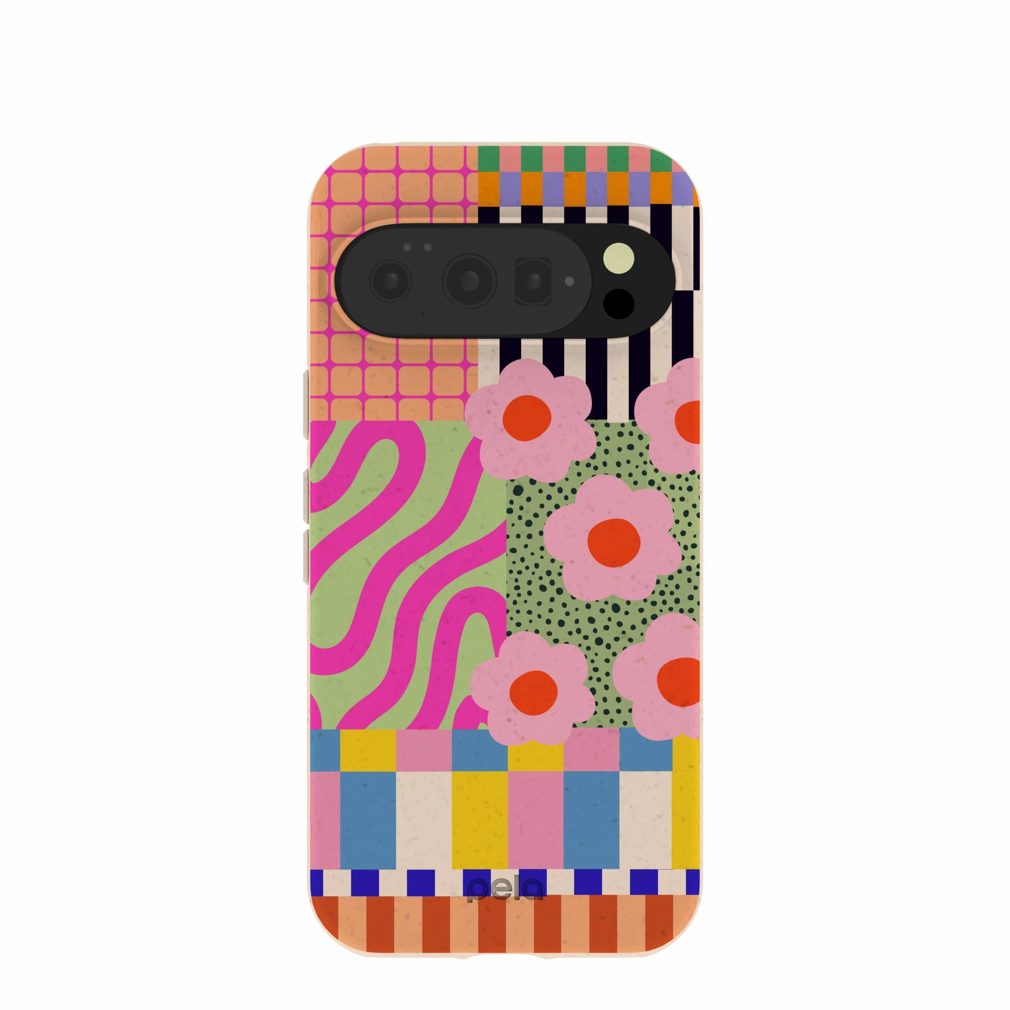 Comfort Layer Texture Protective Frame Seashell Abstract Cake Google Pixel 10/10 Pro Case