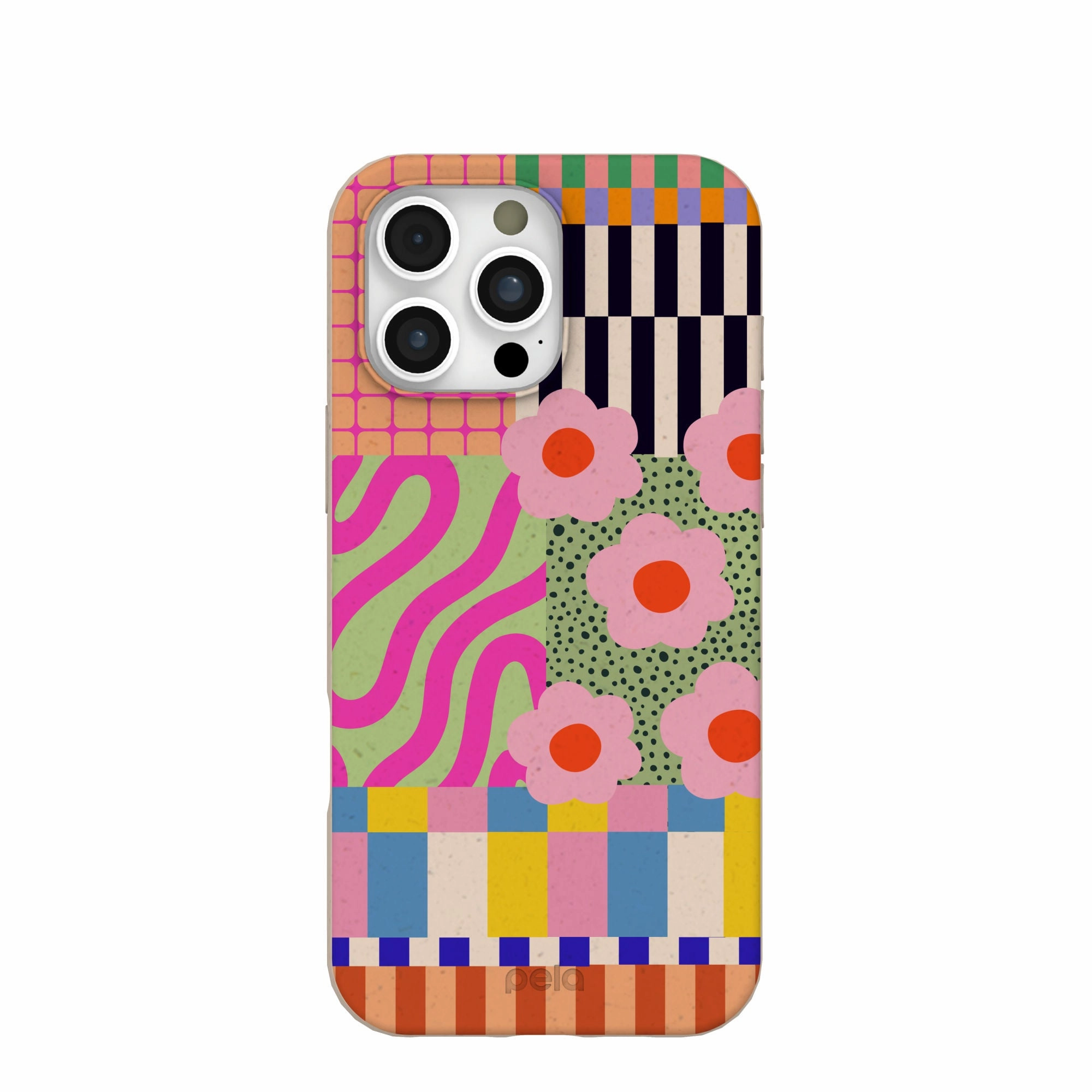 Seashell Abstract Cake iPhone 16 Pro Max Case Clear Edge