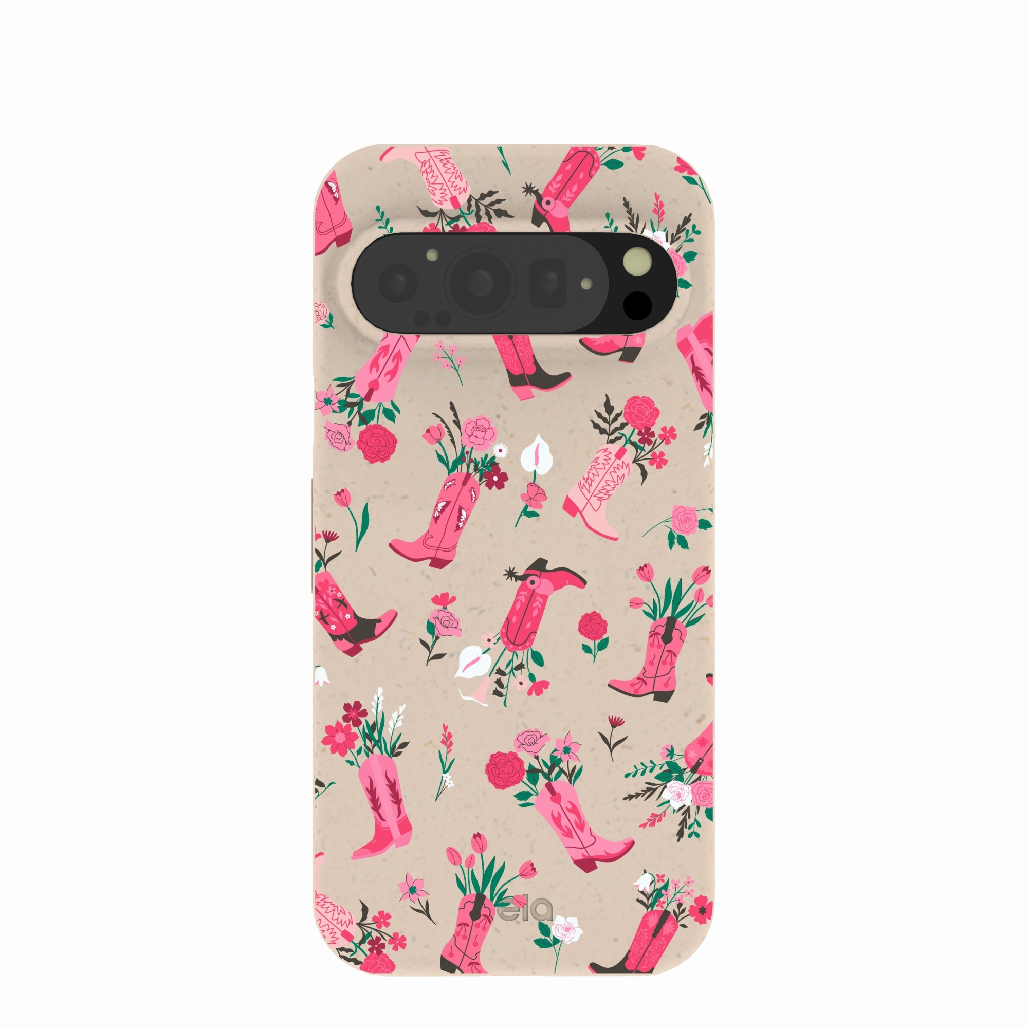 Rugged Texture Seashell Boots N Flowers Google Pixel 9/9 Pro Case