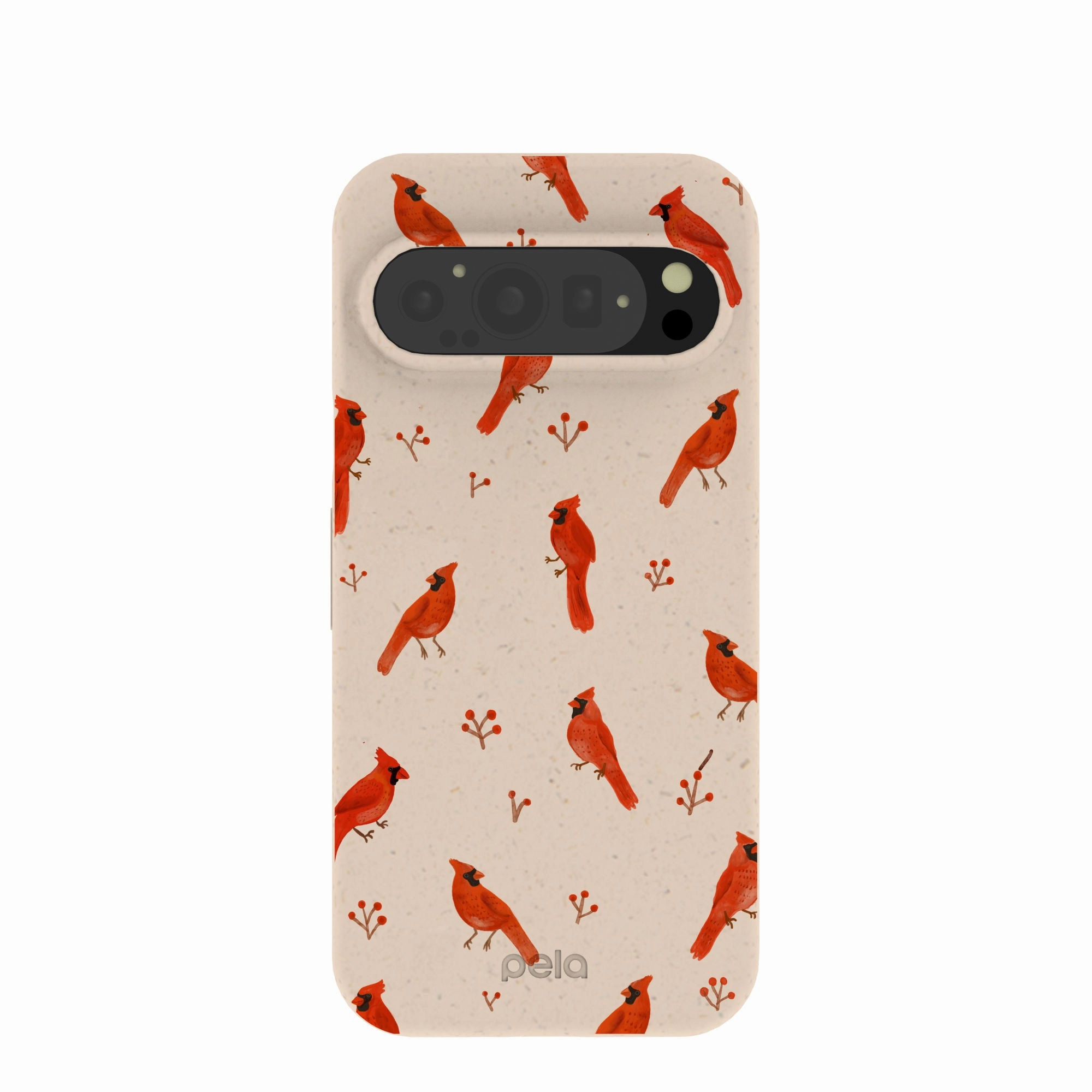 Seashell Cardinals Google Pixel 9/9 Pro Case Anti Slip
