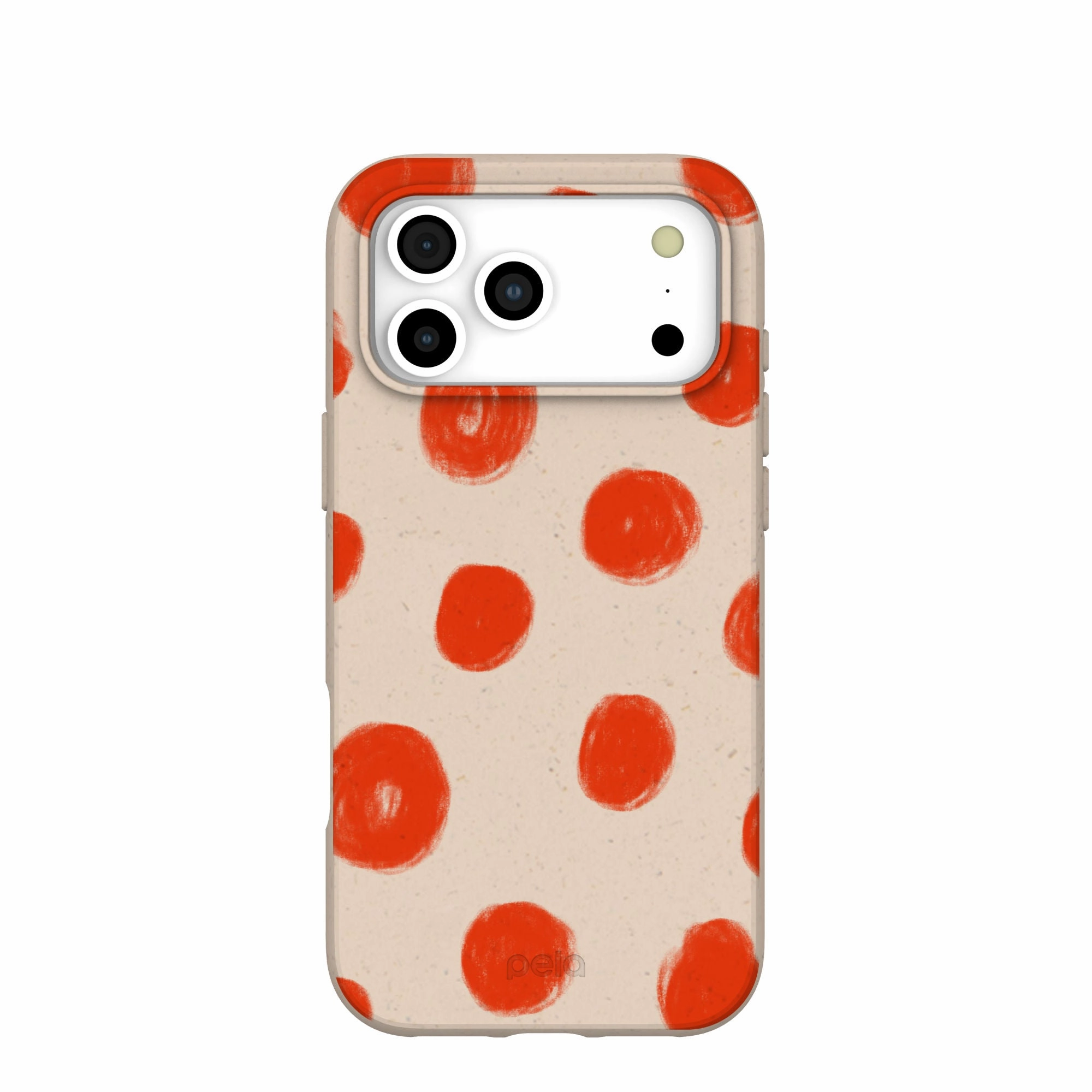 Seashell Cheery Dots iPhone 17 Pro Max Case Stylish Cover