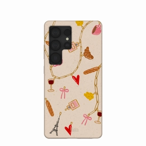 Practical Design Seashell City of Love Samsung Galaxy S25 Ultra Case