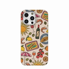 Refined Form Durable Material Seashell Coastal Bites iPhone 16 Pro Max Case