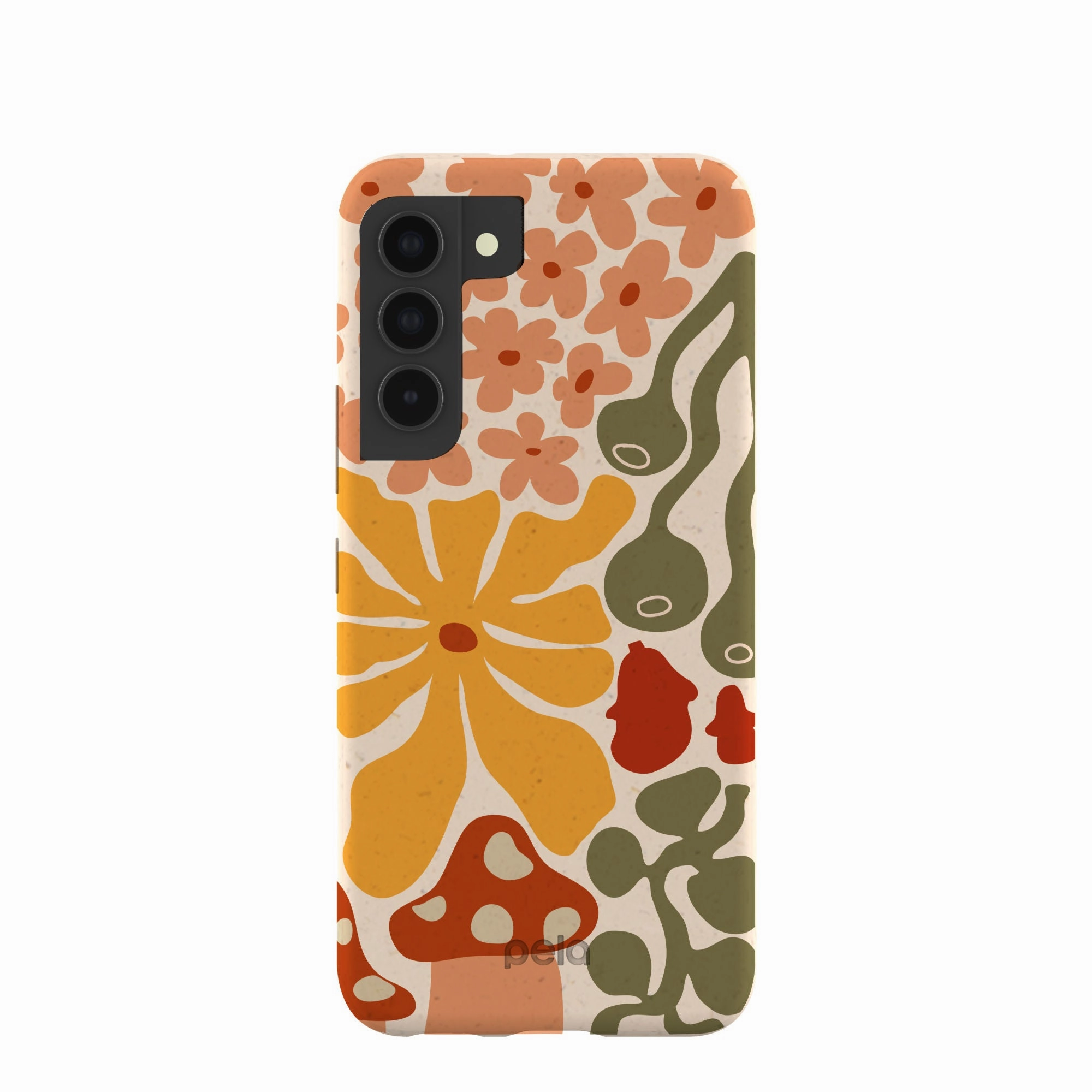 Seashell Fall Flourish Samsung Galaxy S22 Case Minimal Design Rugged Edge