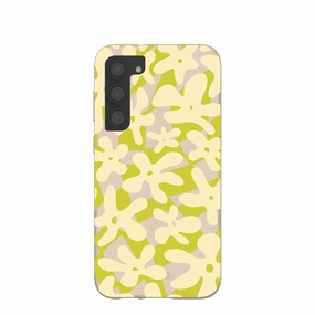 Trendy Texture Smooth Texture Seashell Floral Daze Samsung Galaxy S23 (Plus) Case