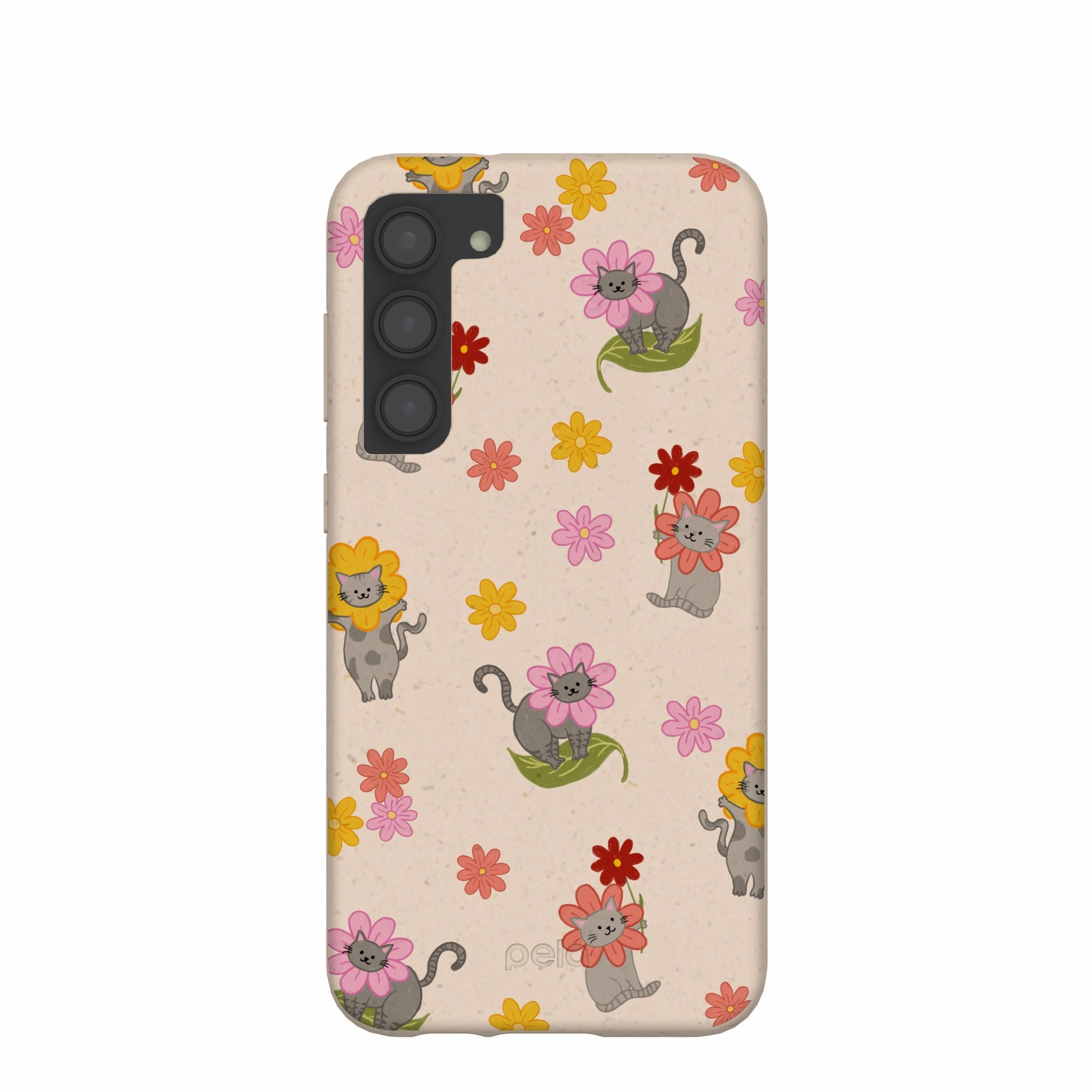 Soft Edging Premium Material Seashell Flower Cats Samsung Galaxy S23 (Plus) Case