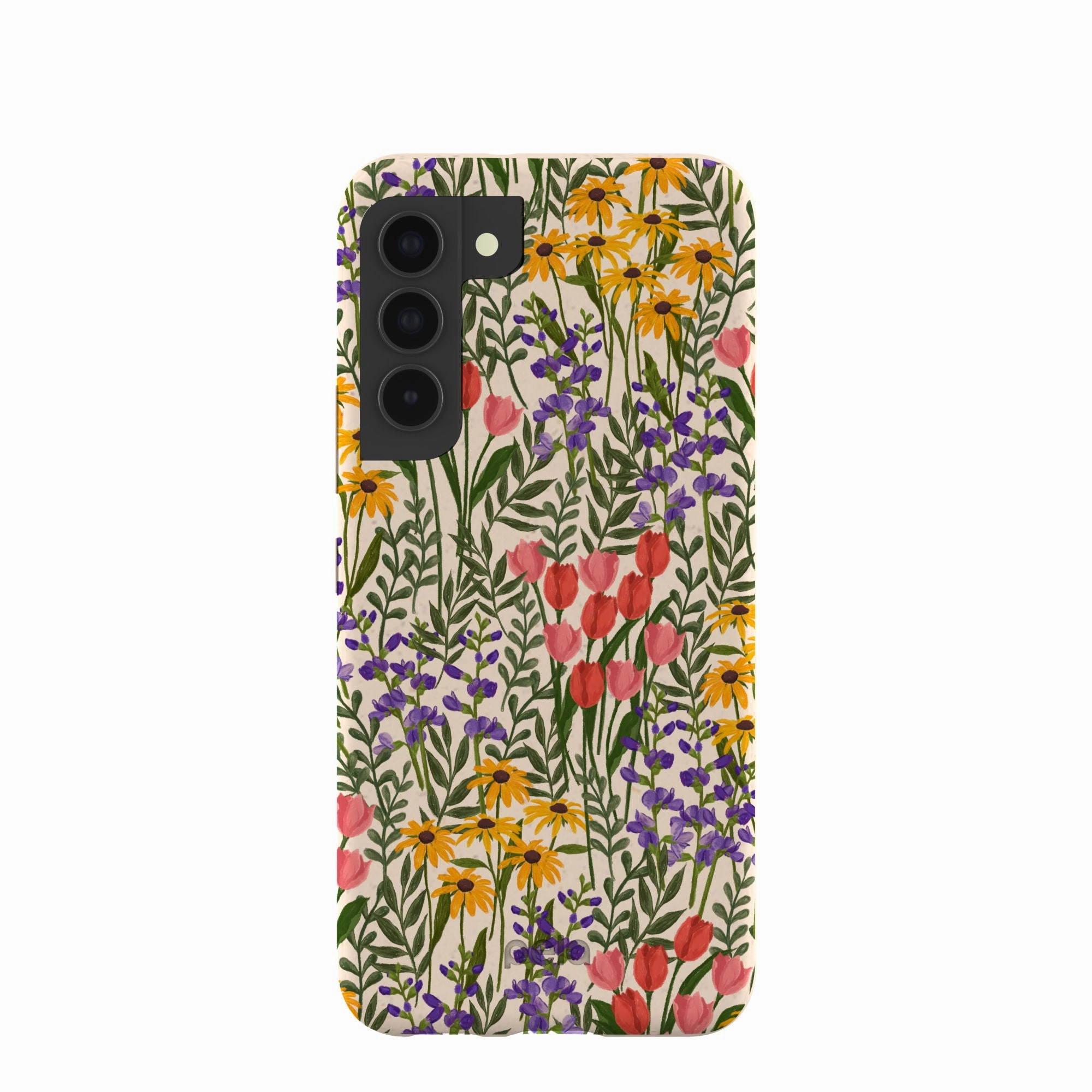 Seashell Flower Field Samsung Galaxy S22 Case Protective Corners