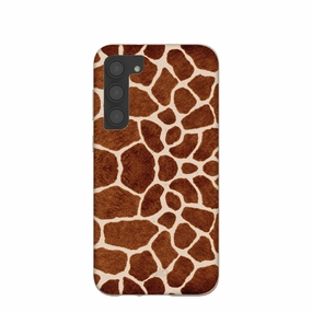 Casual Look Rugged Design Seashell Giraffe Samsung Galaxy S23 (Plus) Case