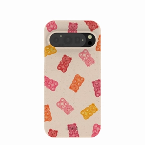 Hybrid Texture Design Seashell Gummy Bears Google Pixel 9/9 Pro Case