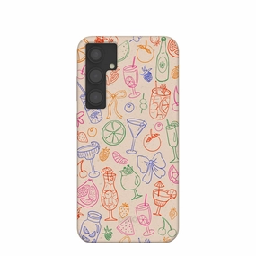 Seashell Happy Hour Samsung Galaxy S24 (Plus) Case Soft Layer
